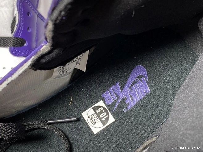 Reps LUCY Air 555088-500 High OG Purple Jordan Court 1 0722